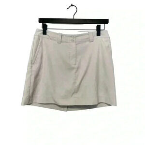 Nike Off White,  Dry-Fit Golf Skort, size 10